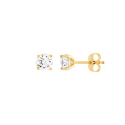 5.3mm CZ Stud Earrings