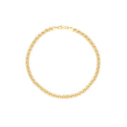 3.95mm Solid Round Box Chain with Lobster Lock