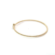 18k yellow gold bracelet with 30 round diamonds 0.31tcw