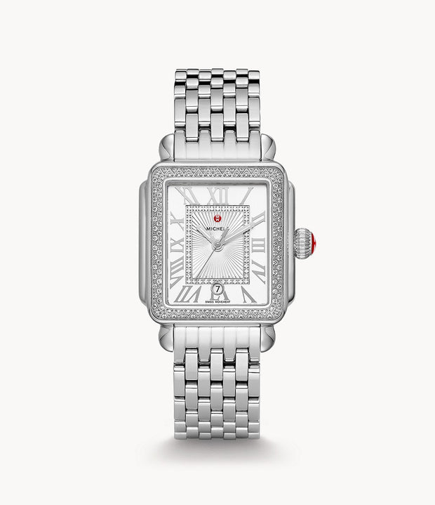 Deco Madison Stainless Diamond Watch