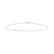 Faceted Bead Saturn Chain