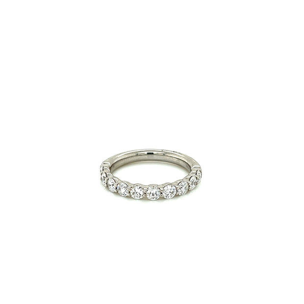 platinum comfort fit diamond band 1.09ct