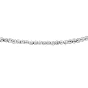 Diamond-Cut Beaded Bolo Bracelet