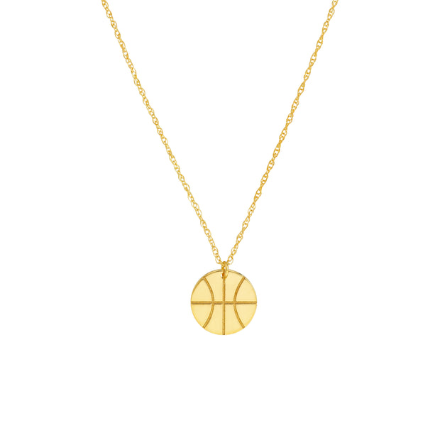 So You Mini Basketball Adjustable Necklace