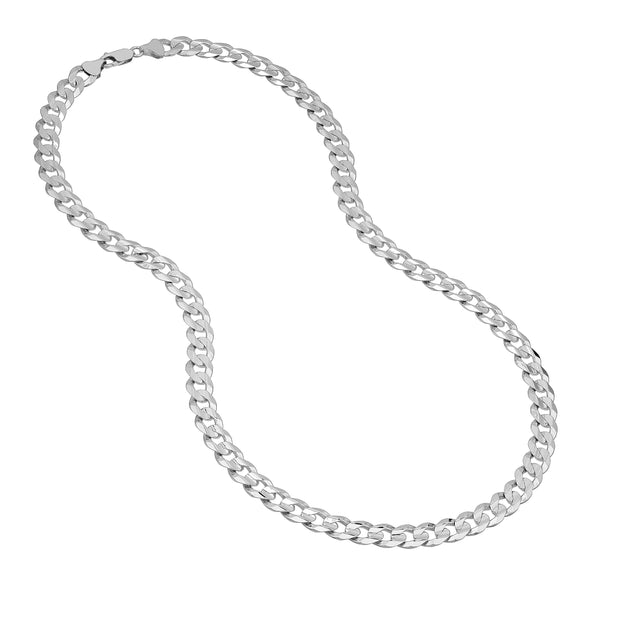 8.7mm Cuban Curb Chain with Lobster Lock