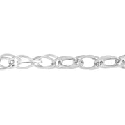 Square Wire Hollow Link Bracelet