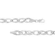 Square Wire Hollow Link Bracelet