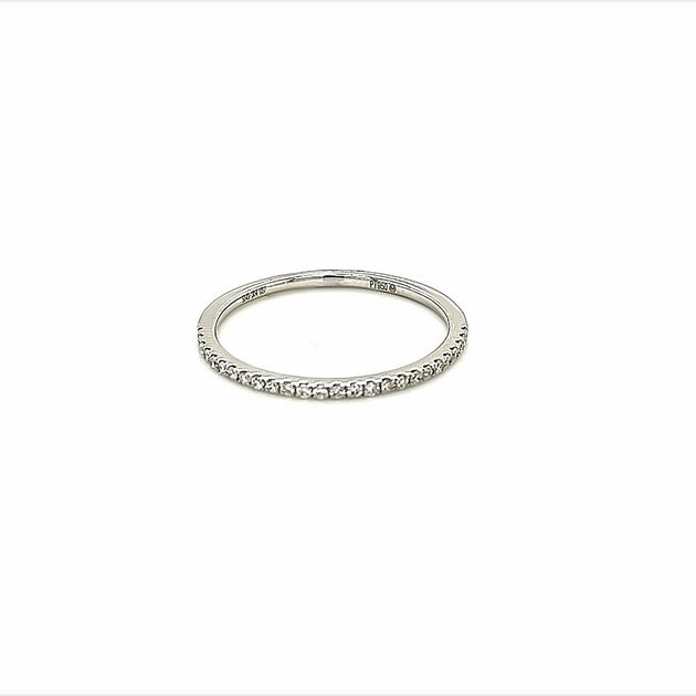 platinum diamond stackable band 0.12ct | J Vincent Jewelers – Jewelry ...