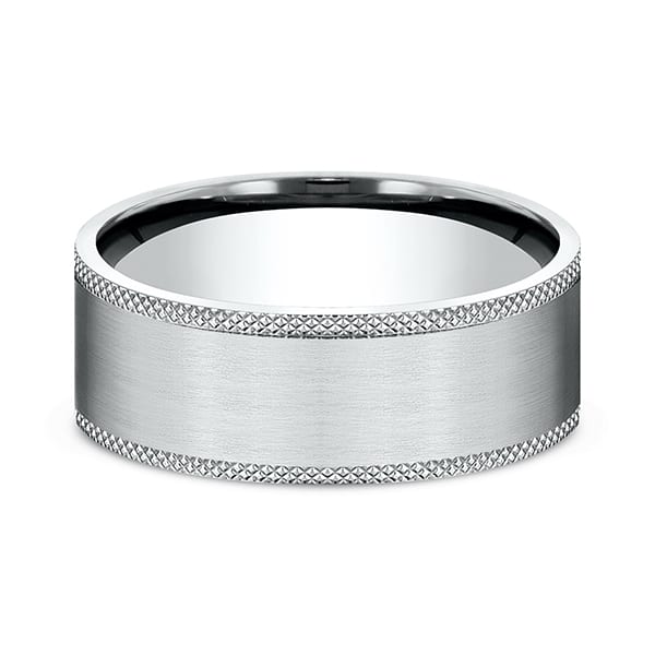 Comfort-Fit Design Wedding Band