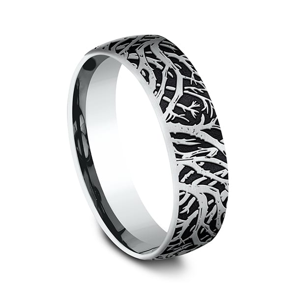 Comfort-Fit Design Wedding Band